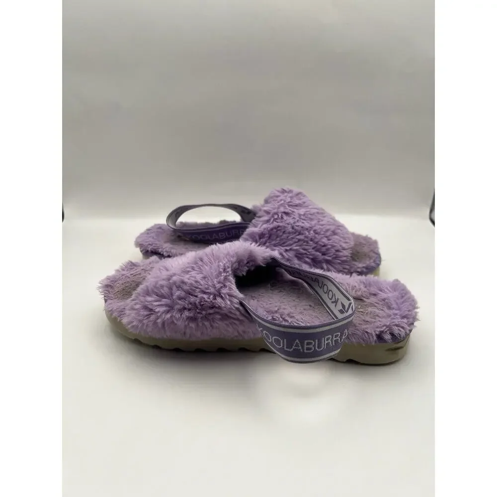 Kookaburra By Ugg Fuzz’n Purple Slippers Kids Size 3